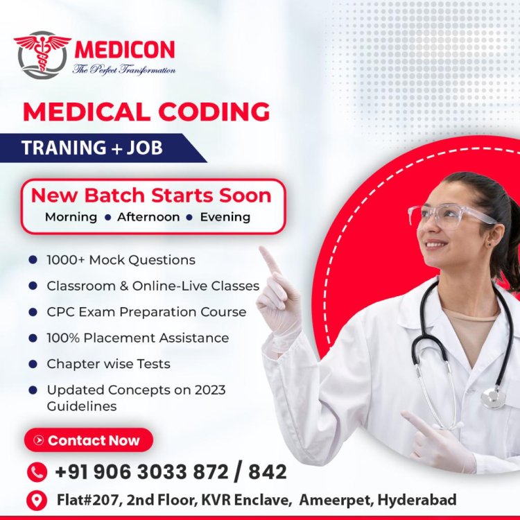BEST MEDICAL CODING COACHING IN HYDERABAD