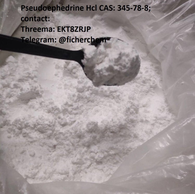Pseudoephedrine Hcl for sale CAS: 345-78-8; (Threema: EKT8ZRJP)