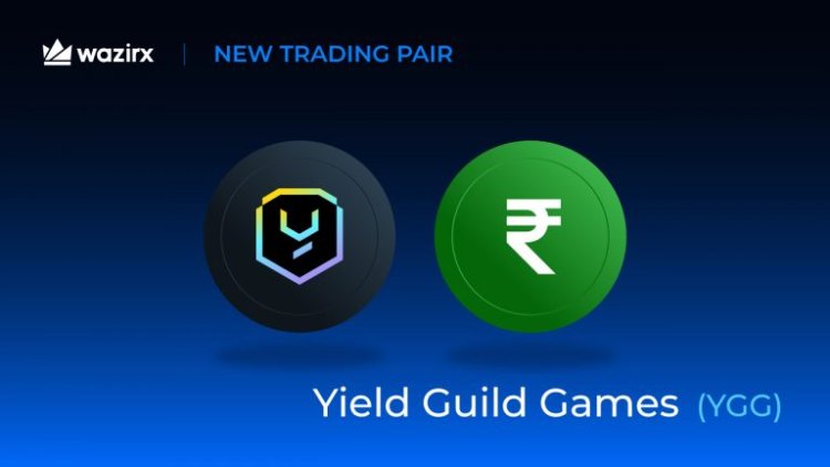 YGG/INR trading on WazirX