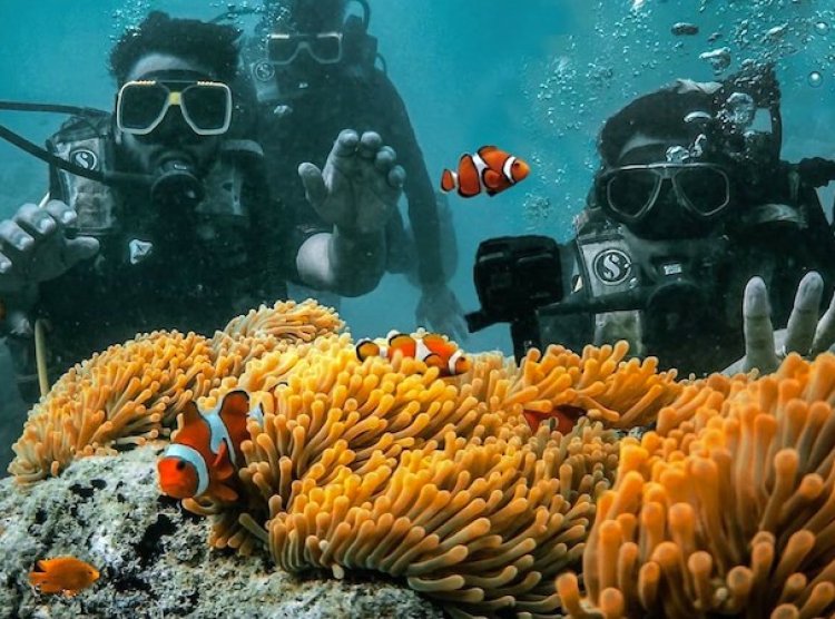 How scuba diving is conducted for beginners or nonswimmers in Andaman?
