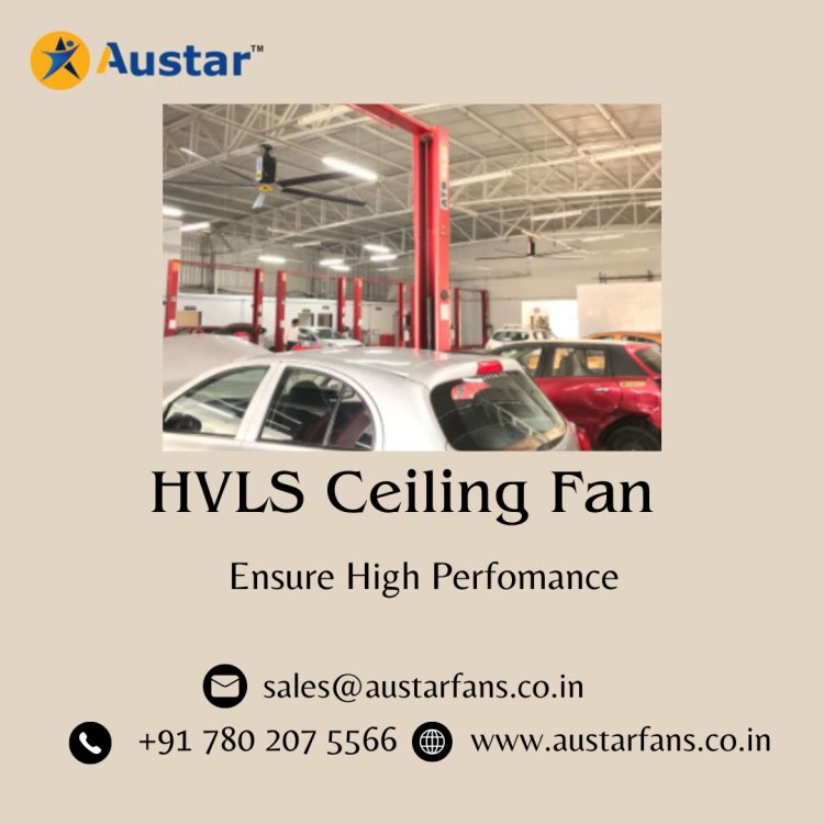 Elevating Comfort and Efficiency with HVLS Ceiling Fan