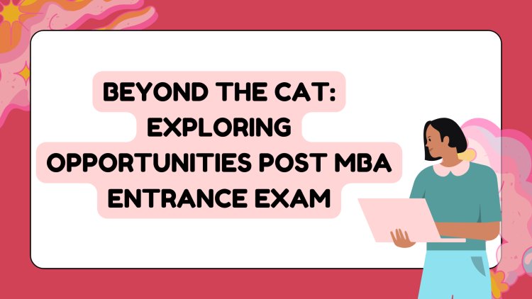 Beyond the CAT: Exploring Opportunities Post MBA Entrance Exam