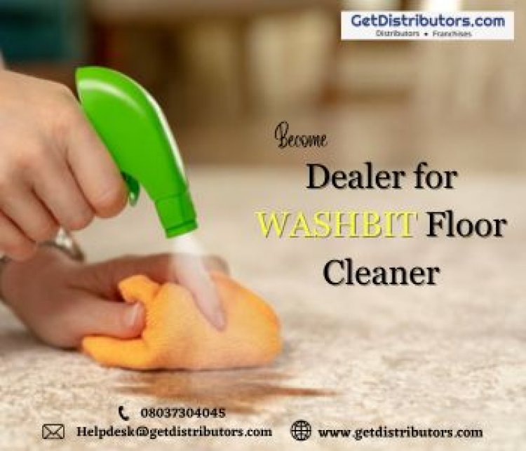 Become Dealer for WASHBIT Floor Cleaner