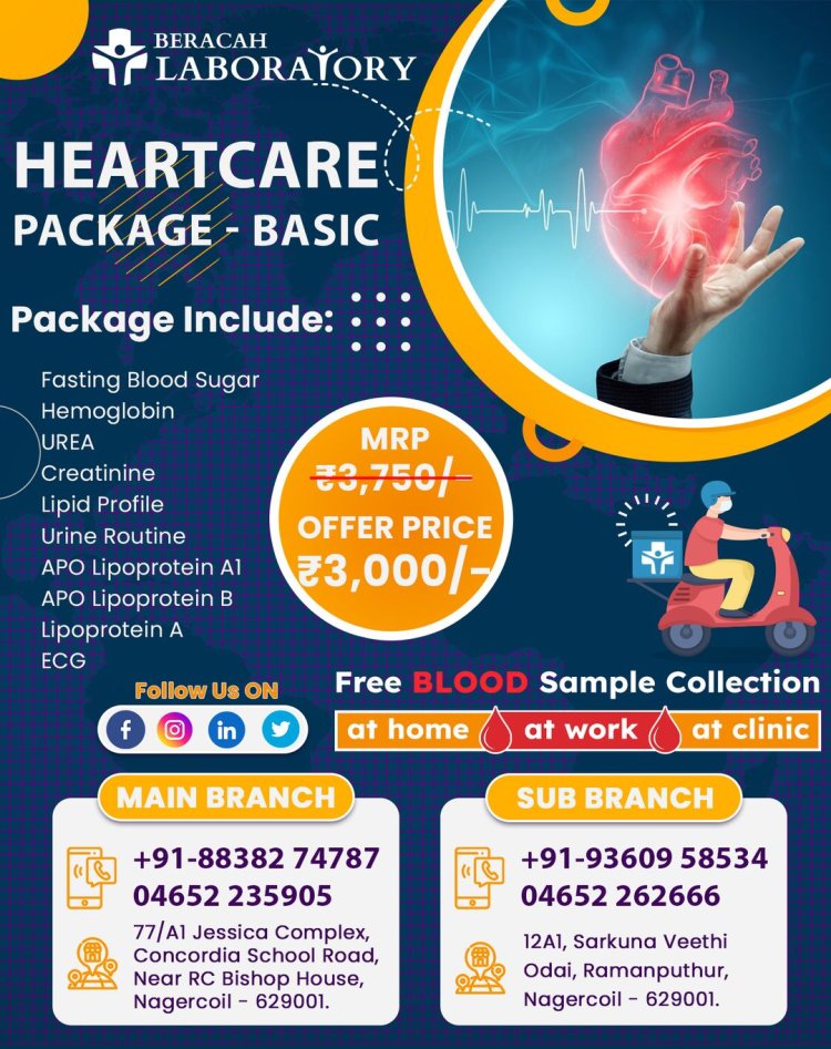 Best Heartcare Package || Best Laboratory