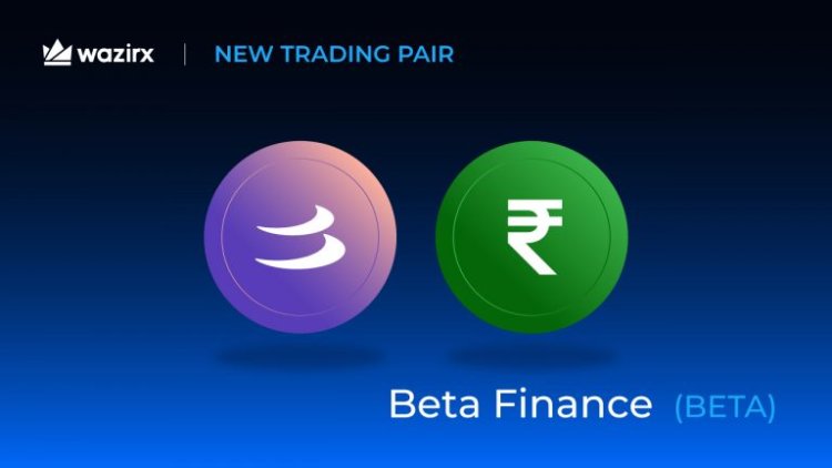BETA/INR trading on WazirX