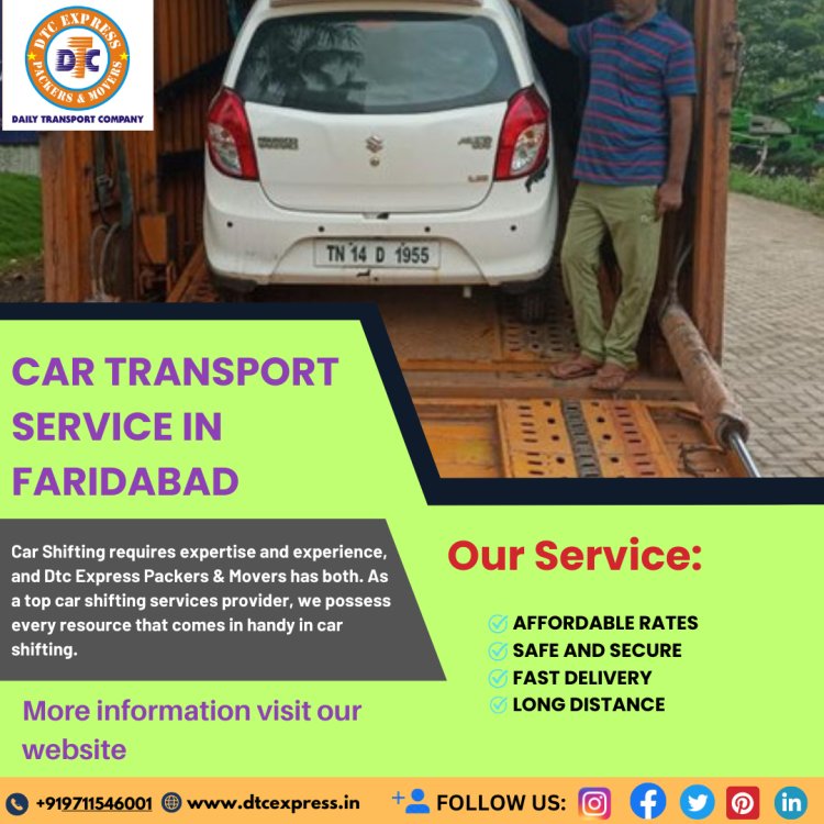 Car Carrier in Faridabad, Car Transportation services in Faridabad