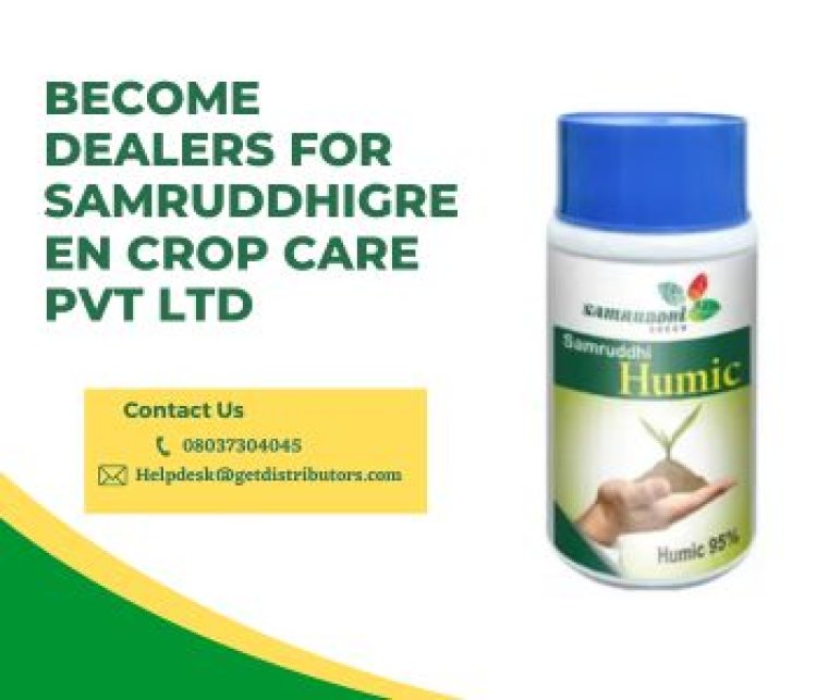 Become Dealers for Samruddhigreen Crop Care Pvt Ltd