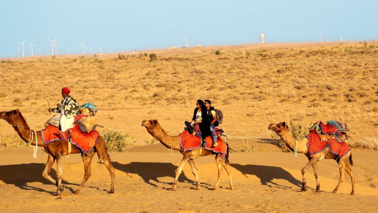 Best Desert Camp In Sam Sand Dunes | Sam Sand Dunes In Jaisalmer