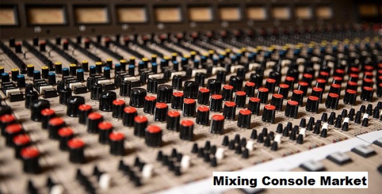 Mixing Console Market is expected to grow at a CAGR of 5.81% By 2029