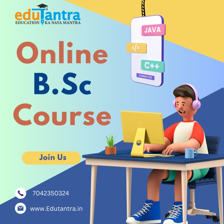 Can I pursue an online B.Sc course while working full-time?