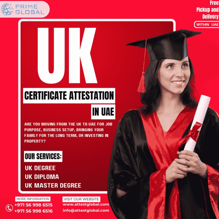 Certificate attestation services in UAE
