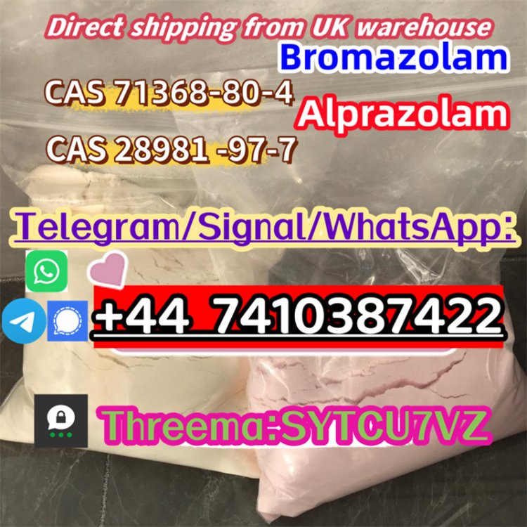 Bromazolam good quality CAS 71368–80–4 powder in stock Telegarm/Signal/ WhatsApp: +44 7410387422