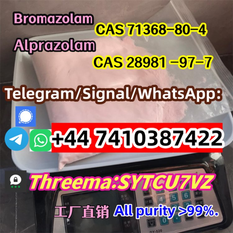 high purity CAS 28981 -97-7 Alprazolam CAS 71368-80-4 Telegarm/Signal/ WhatsApp: +44 7410387422 Bromazolam