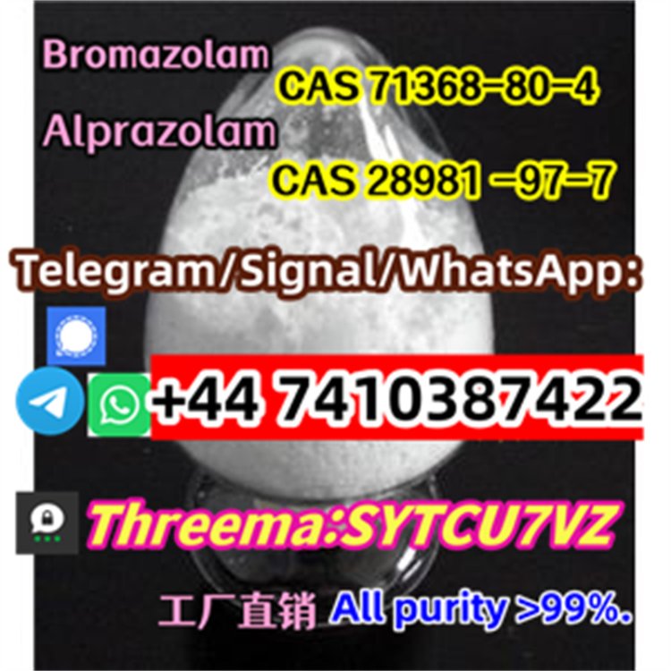 high purity CAS 28981 -97-7 Alprazolam CAS 71368-80-4 Telegarm/Signal/ WhatsApp: +44 7410387422 Bromazolam