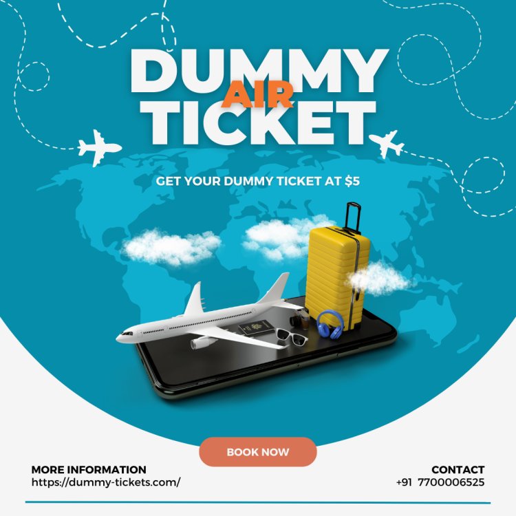 "Easy Visa Planning: Secure Your Journey with Dummy Air Ticket Booking for India"