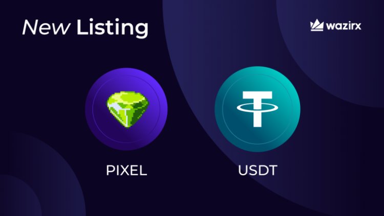 PIXEL/USDT trading on WazirX