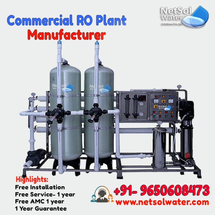 Commercial RO plant manufacturer in Delhi