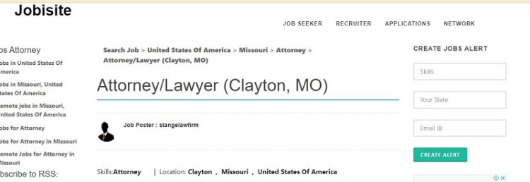 Attorney/Lawyer (Clayton, MO)