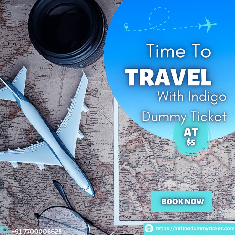 Easy Travel with IndiGo Dummy Tickets.