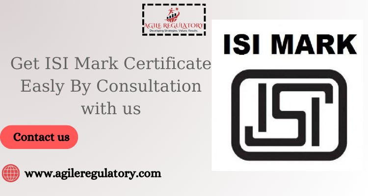 Who can get BIS ISI mark Certificate?