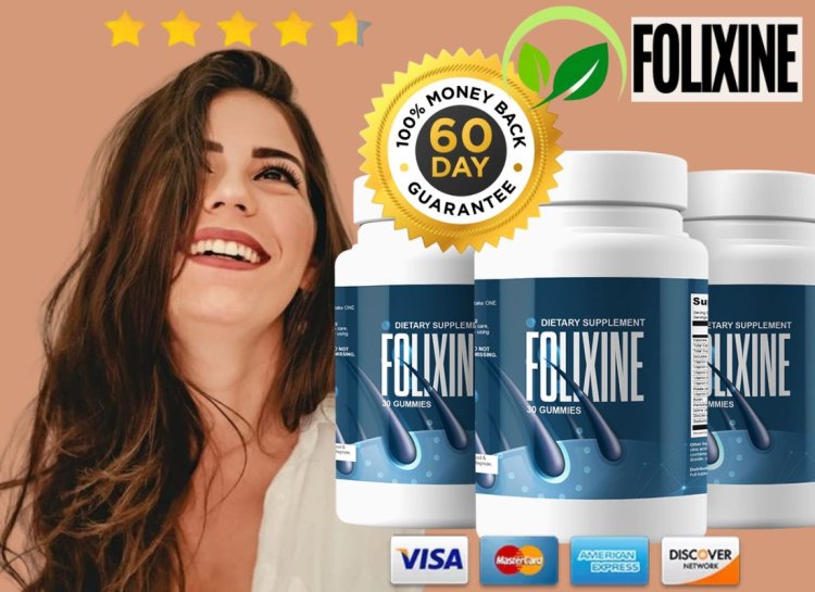 Folixine: The Comprehensive Hair Solution Supplement.