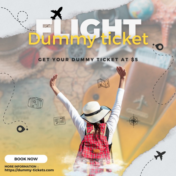 Book flight dummy tickets online easily using our Dummy Ticket.
