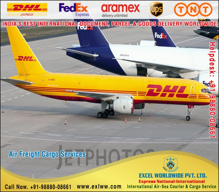 International Air Ship Courier Parcel Cargo Service Company in India Punjab, DHL Fedex Aramex UPS TNT Courier Punjab to Canada