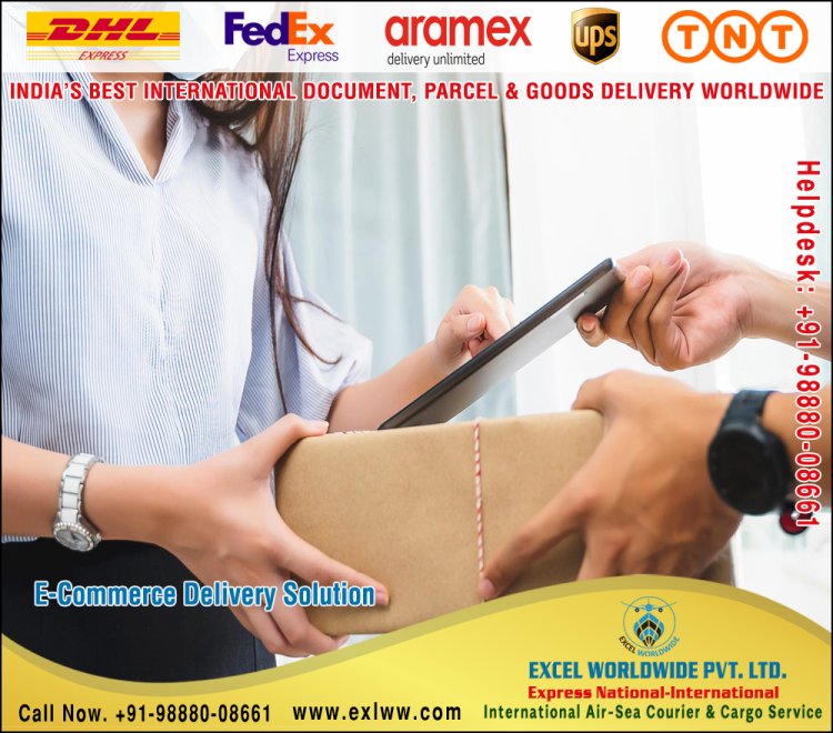 International Air Ship Courier Parcel Cargo Service Company in India Punjab, DHL Fedex Aramex UPS TNT Courier Punjab to Canada