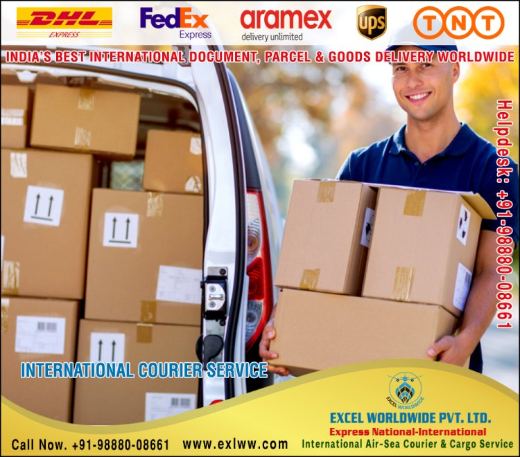 International Air Ship Courier Parcel Cargo Service Company in India Punjab, DHL Fedex Aramex UPS TNT Courier Punjab to Canada