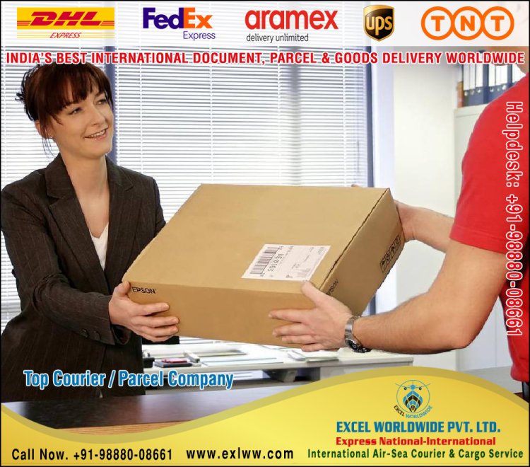 International Air Ship Courier Parcel Cargo Service Company in India Punjab, DHL Fedex Aramex UPS TNT Courier Punjab to Canada