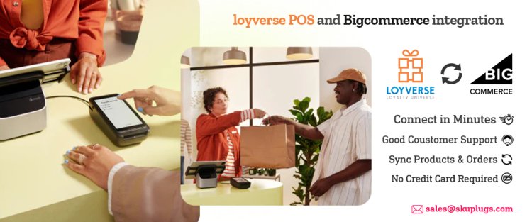 Keep your inventory up to date by integrating Loyverse POS with Bigcommerce