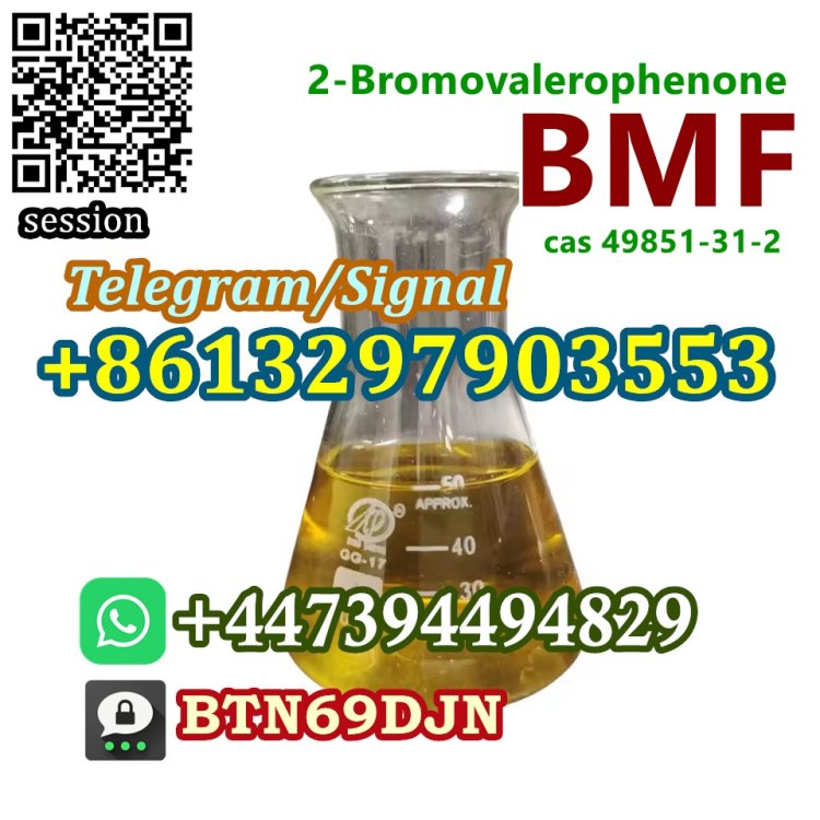 Russia Hot Sale BMF 99% Purity 2-Bromovalerophenone cas 49851-31-2 Telegram/Signal+8613297903553