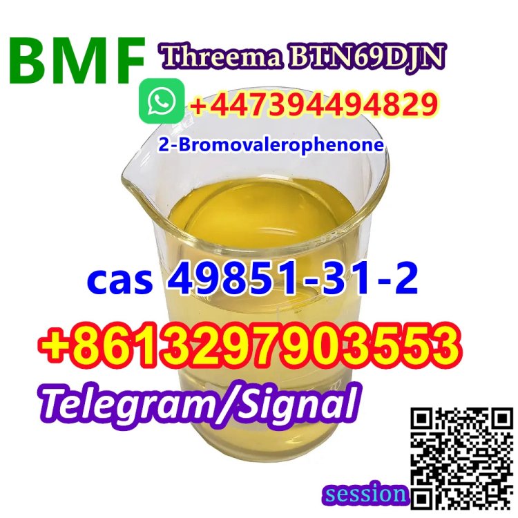Russia Hot Sale BMF 99% Purity 2-Bromovalerophenone cas 49851-31-2 Telegram/Signal+8613297903553