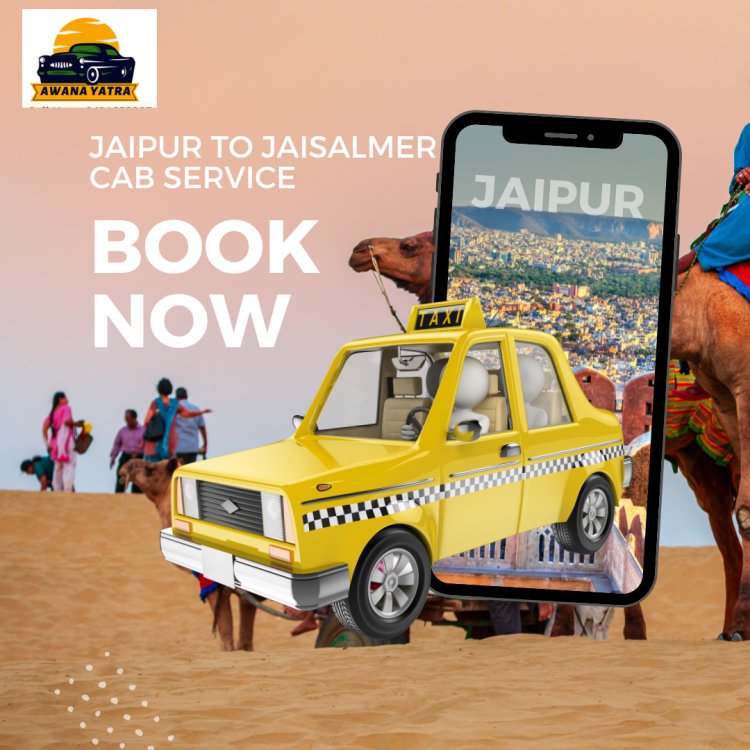 Exploring the Golden Triangle; Jaipur to Jaisalmer Cab Service