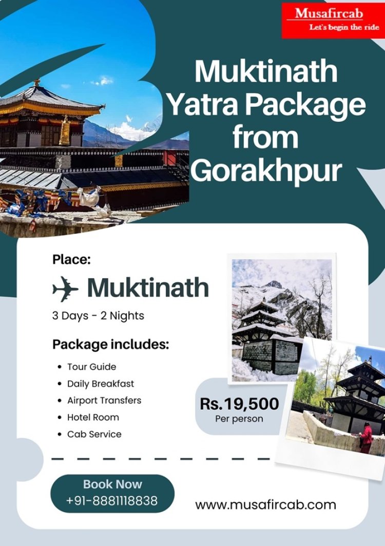 Gorakhpur to Muktinath Tour, Muktinath Tour from Gorakhpur