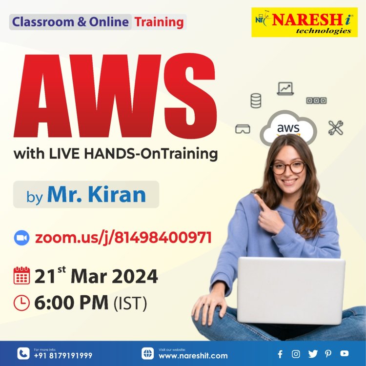 Best AWS Online Training Institute In Hyderabad 2024 | NareshIT