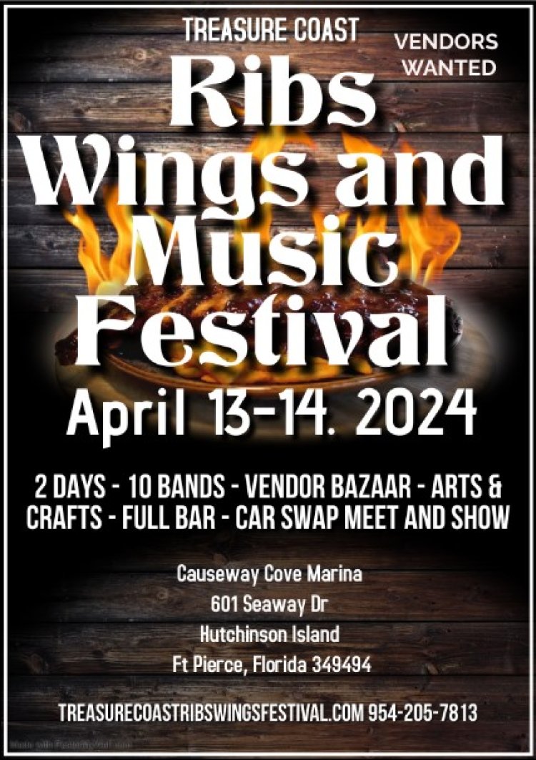 5th Annual Treasure Coast Ribs Wings and Music Festival