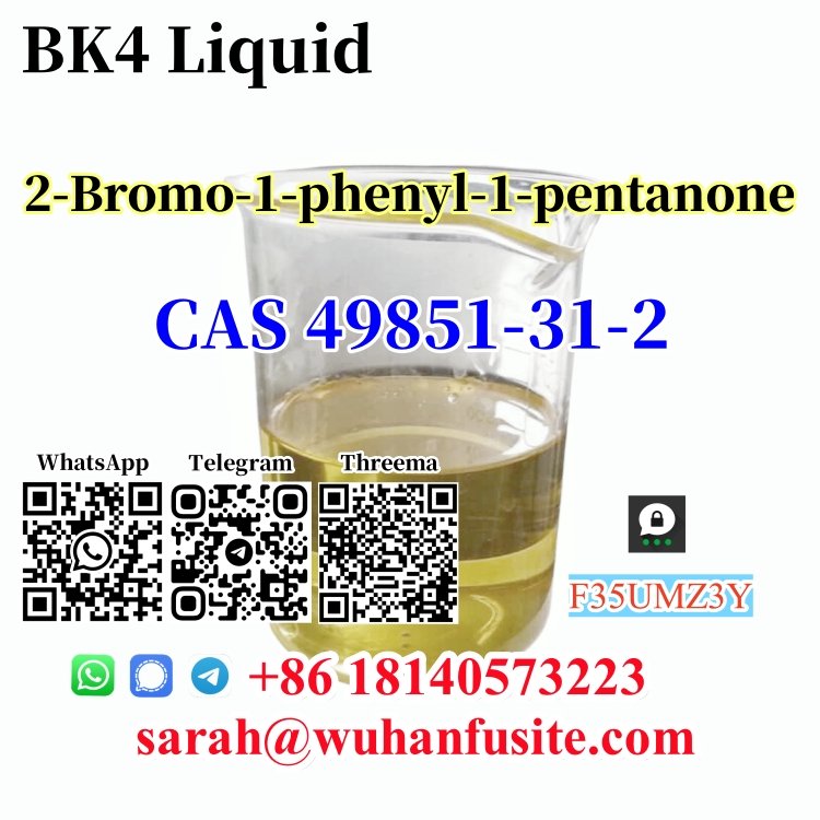 Hot sales CAS 49851-31-2 BK4 Liquid 2-Bromo-1-phenyl-1-pentanone in stock