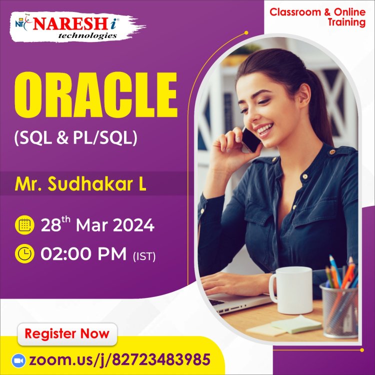 Oracle Course online Training Institute In Hyderabad | NareshIT