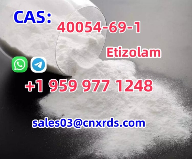 organic chemical raw material Etizolam CAS: 40054-69-1 Pharmaceutical intermediate