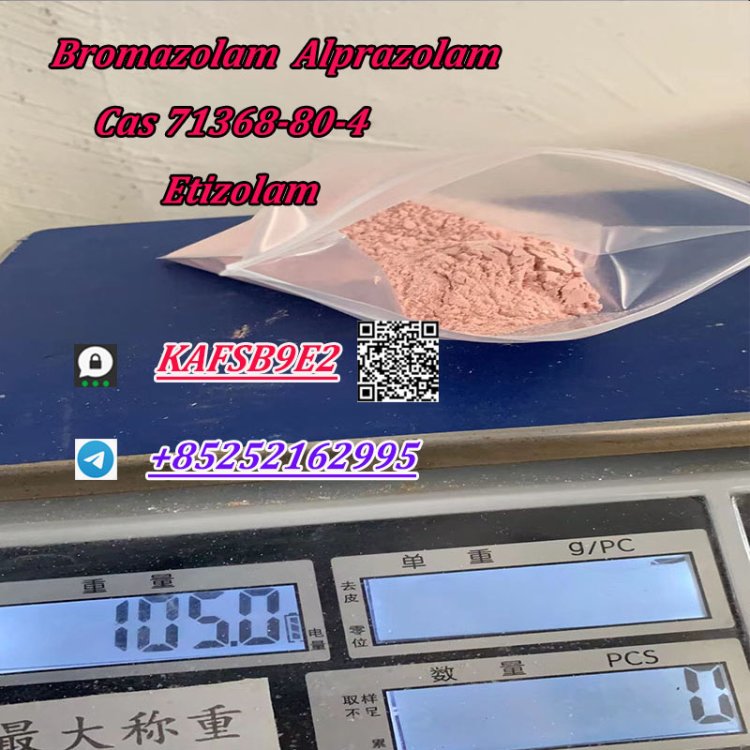 Bromazolam high purity powder cas 71368-80-4 24 hours delivery telegram:+852 52162995