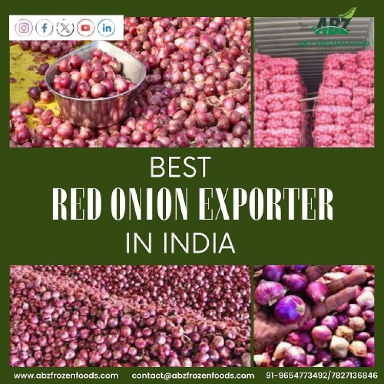 Find Best Red Onion Exporter in India