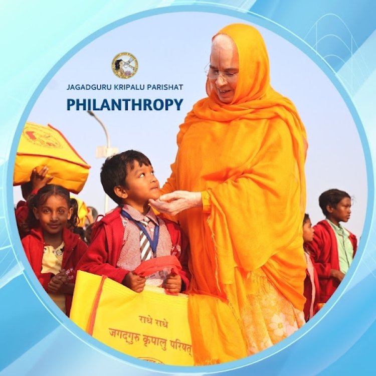 Jagadguru Kripalu Parishat's Philanthropic Initiatives in March