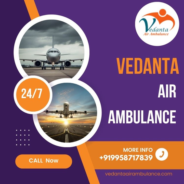 Avail Vedanta Air Ambulance Service in Jamshedpur with Scoop Stretcher
