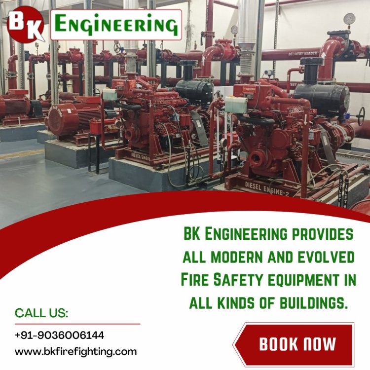 Seeking Premier Fire Fighting Services in Haryana? BK Engineering Ensures Security!