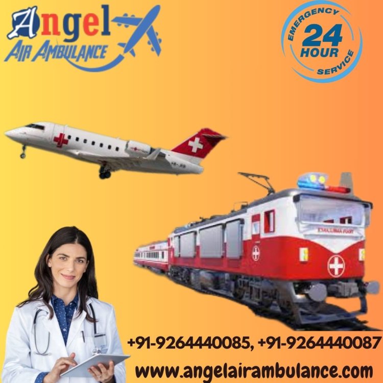 Get Best and Advance Angel Air Ambulance Service in Patna with Medical setup