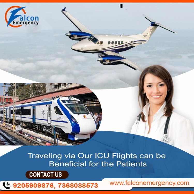 Get Falcon Emergency Train Ambulance Service in Varanasi for the Modern ICU Setup