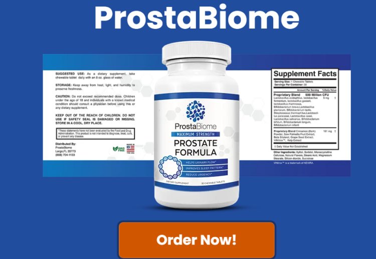 ProstaBiome Reviews - ProstaBiome Prostate Health Support, ProstaBiome Side Effects! ProstaBiome Ingredients
