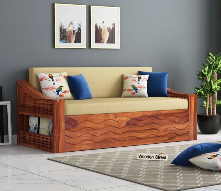 Transform Your Space with a Wooden Street Sofa Cum Bed