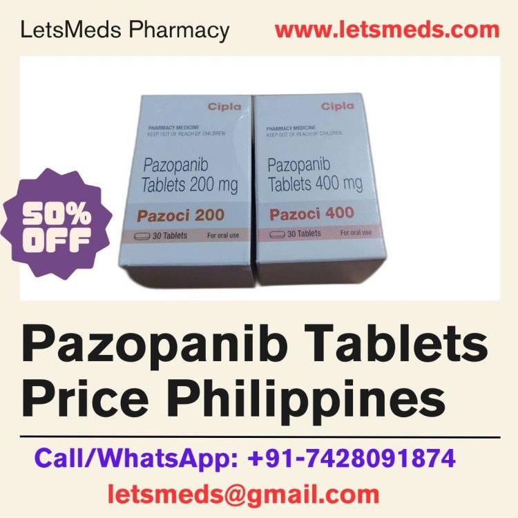 Buy Pazopanib 400mg Tablets Online Price Thailand, Dubai, Malaysia